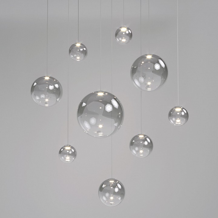 Подвесной светильник eurosvet wonder 50232/1 led дымчатый