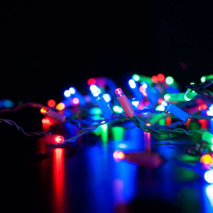 Бахрома световая eurosvet 100-101 100-101 мульти 3*0, 6м ip65