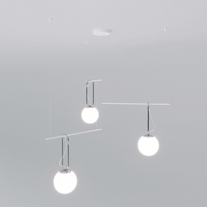 Подвесная люстра eurosvet riche 70143/3 белый