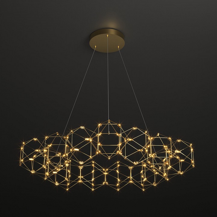 Подвесная люстра eurosvet uma 90169/15 медь