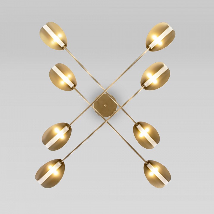 Потолочная люстра eurosvet grazia 70148/8 золото