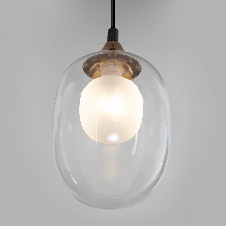 Подвесной светильник eurosvet spritz 70216/1 латунь