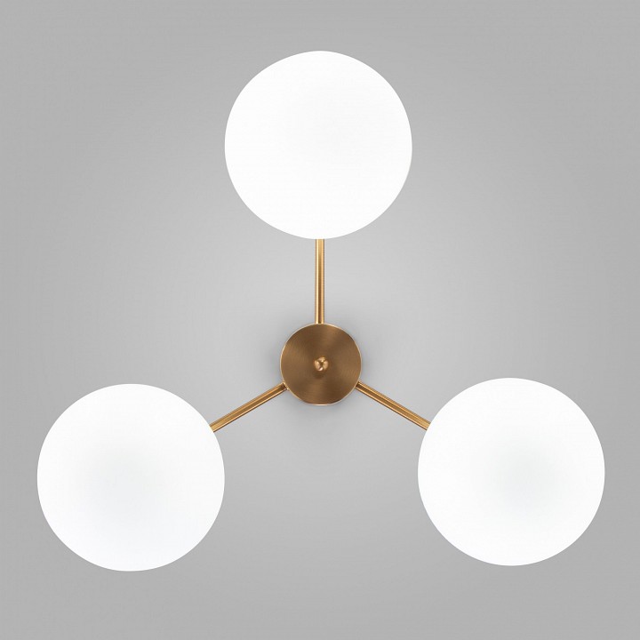 Люстра на штанге eurosvet like 30190/3 латунь