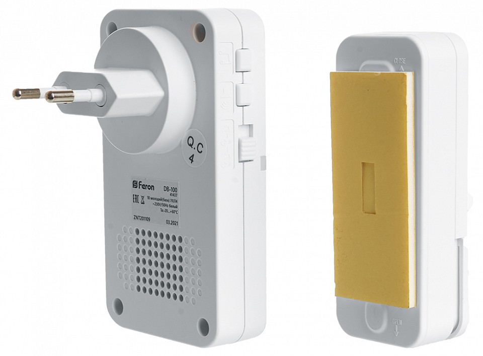 Звонок беспроводной feron db-100 41437