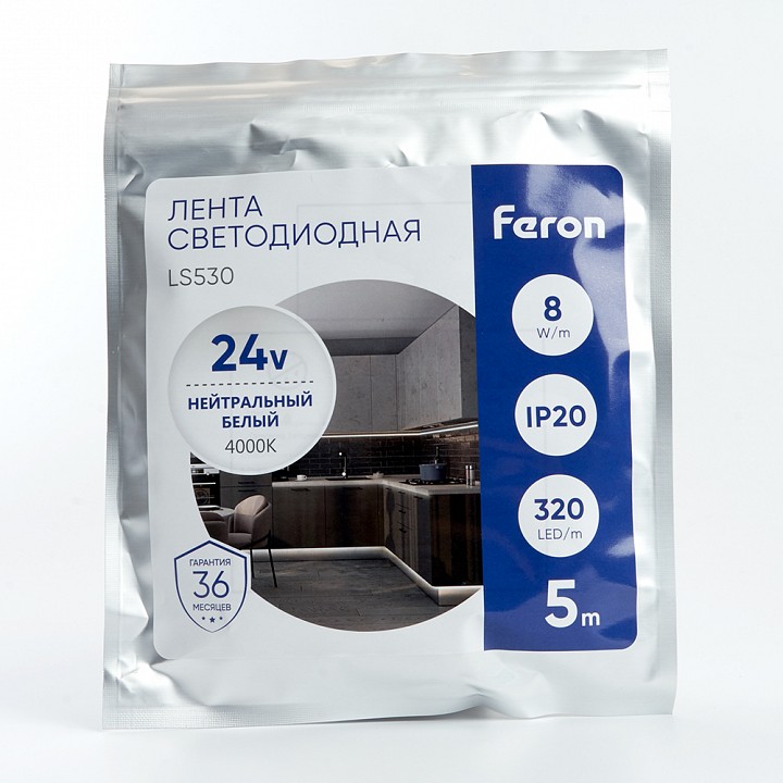 Лента светодиодная feron ls530 48264