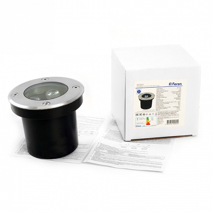Встраиваемый в дорогу светильник feron sp2801 48452
