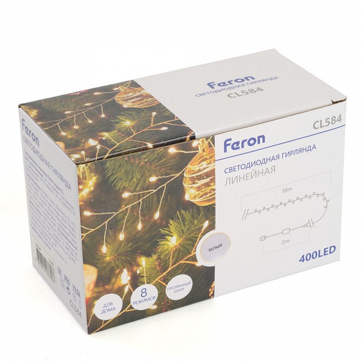 Гирлянда нить feron cl584 51448
