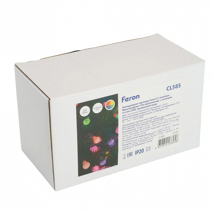 Гирлянда супернить feron cl585 51451