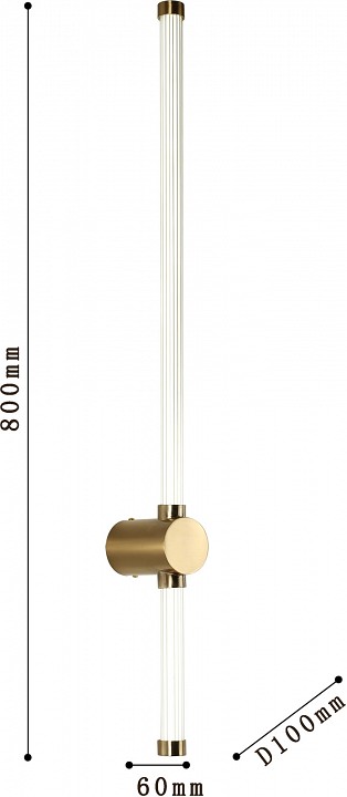 Бра favourite lignum 3057-2w