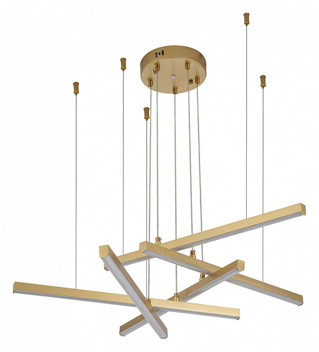 Подвесная люстра indigo paralleli 14017/5p gold