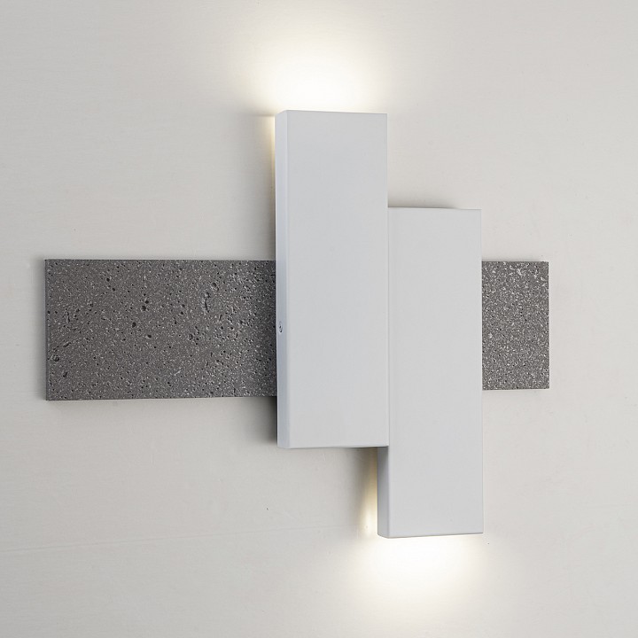 Накладной светильник indigo avanzato 14023/2w silver stone
