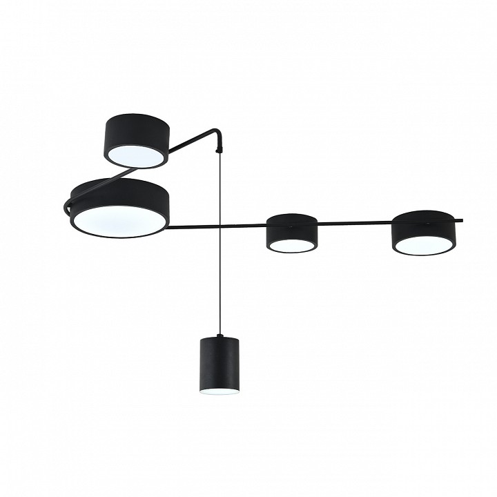 Потолочная люстра indigo modulo 14028/5с black