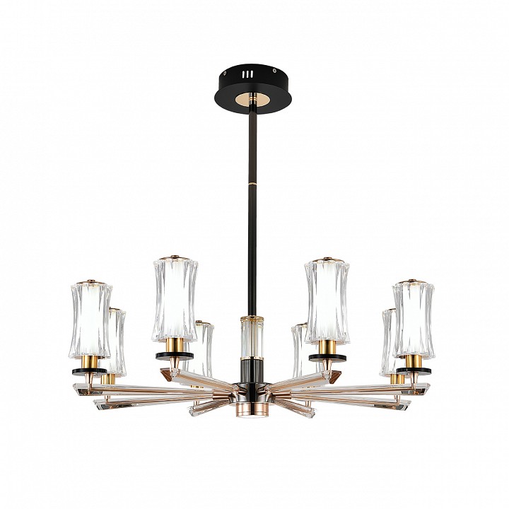 Люстра на штанге indigo grandioso 13038/8r black