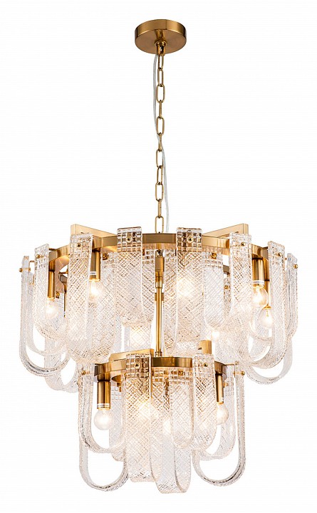 Подвесная люстра indigo brina 12027/12p brass