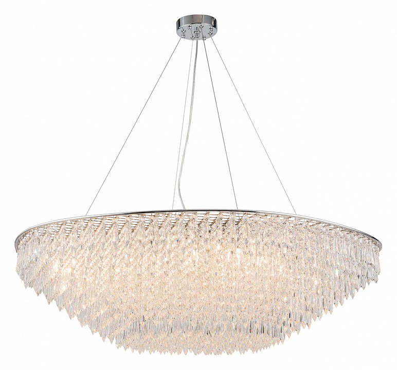 Подвесная люстра indigo intrigo 12028/16pl chrome