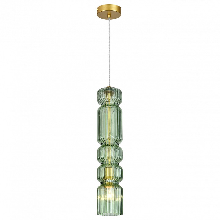 Подвесной светильник indigo 11070 11070/1p green