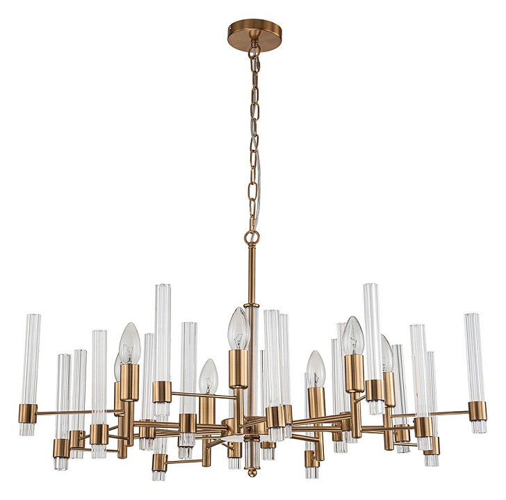 Подвесная люстра indigo favara 11040/7p brass