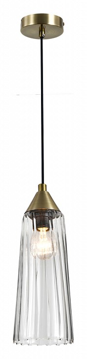 Подвесной светильник indigo campana 13028/1p brass