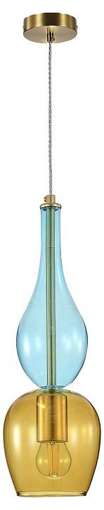 Подвесной светильник indigo millefiori 11065/1p amber