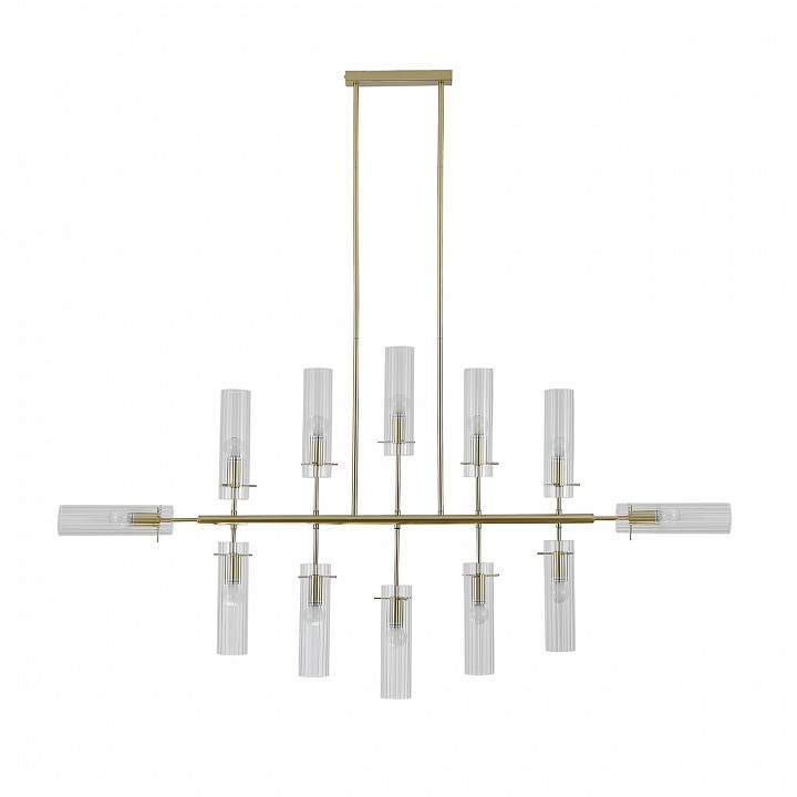 Люстра на штанге indigo saetta 11053/12r gold