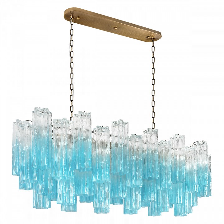 Подвесная люстра loft it murano 10580/1000r clear blue
