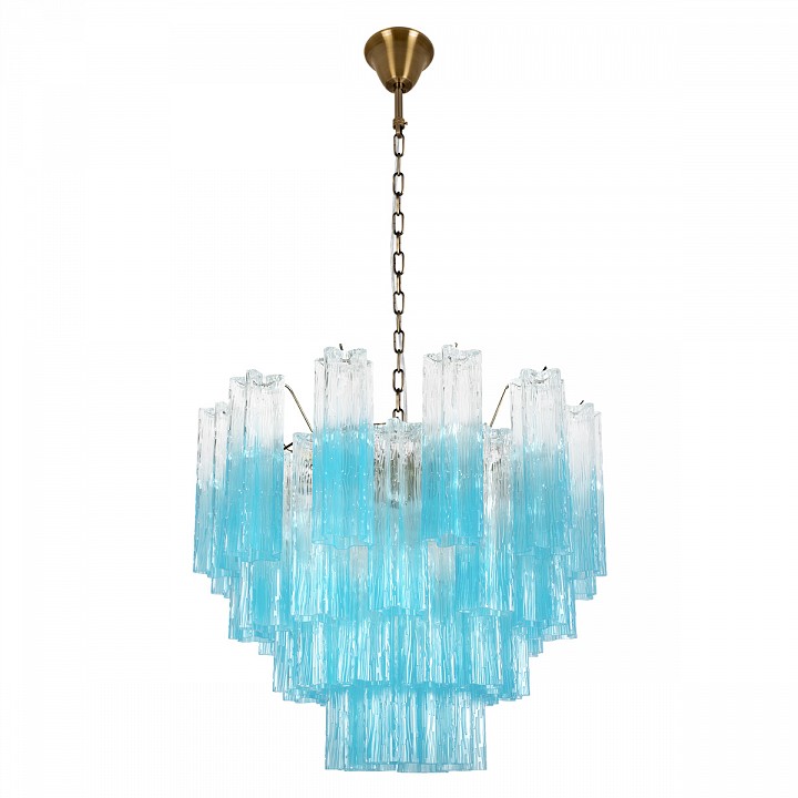 Подвесная люстра loft it murano 10580/600 clear blue