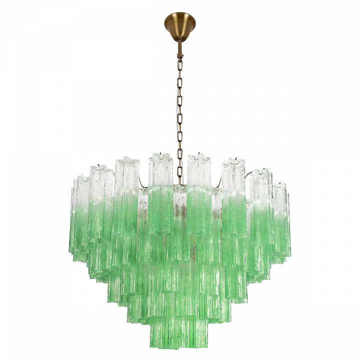 Подвесная люстра loft it murano 10580/800 clear green