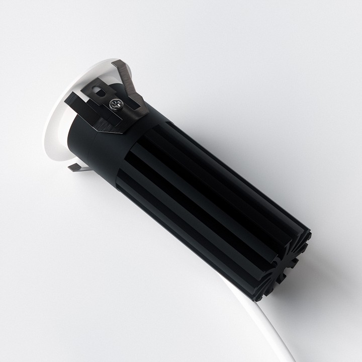 Встраиваемый светильник lightstar spira slim 074326