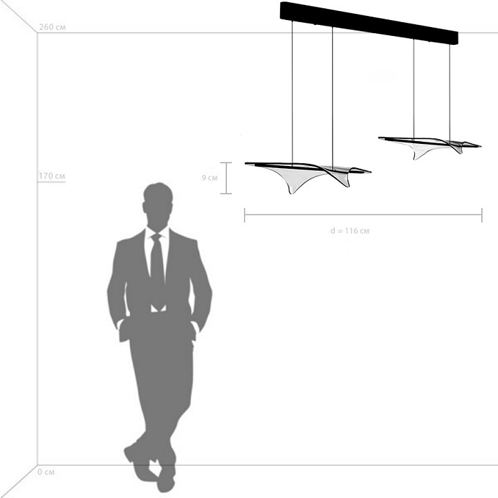 Подвесной светильник lightstar varese 731323