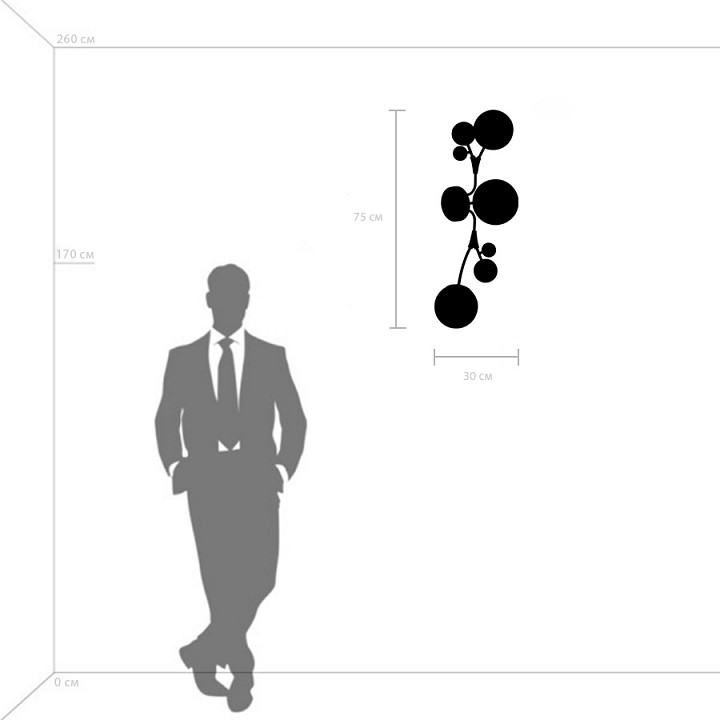 Бра lightstar croco 815533