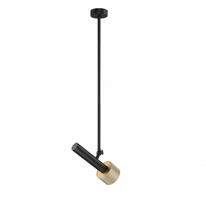 Светильник на штанге iledex technical delta 2361-1 bk+br