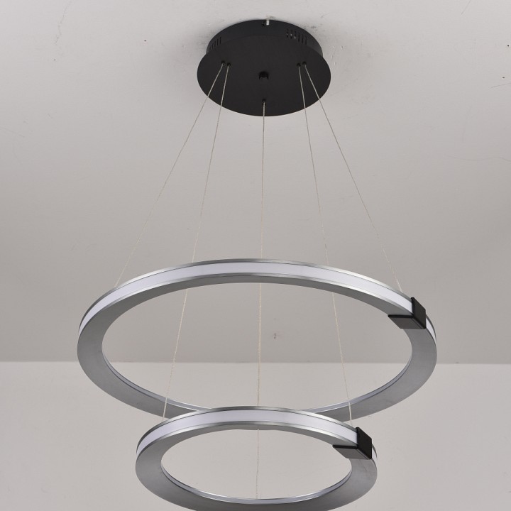 Подвесной светильник iledex vision 9225-6+4sd gr+bk