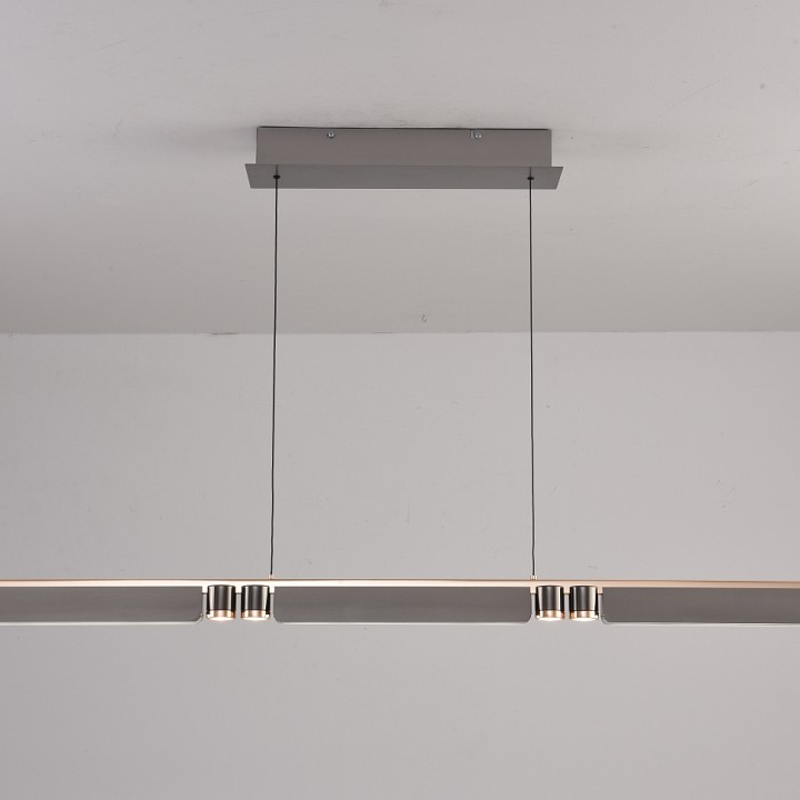 Подвесной светильник iledex vision 9309d-1200-2 gr+bk