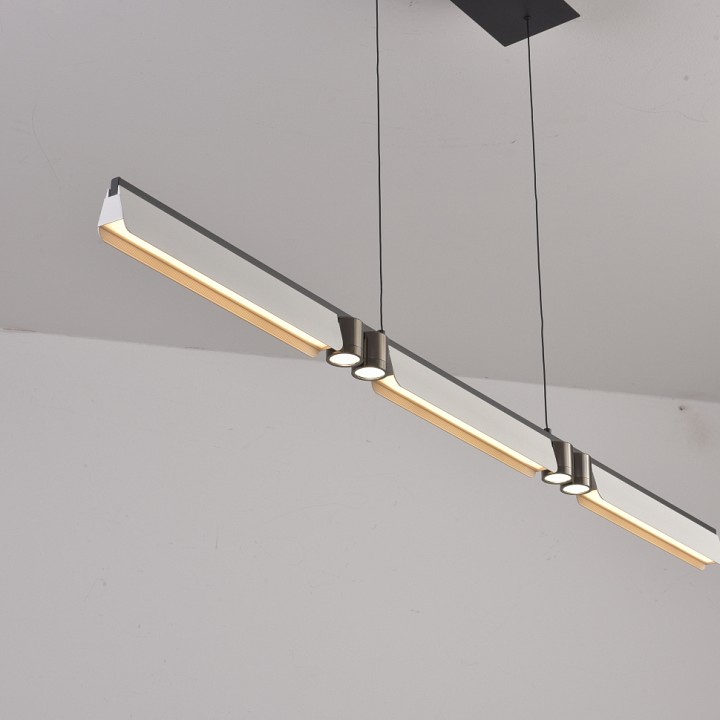 Подвесной светильник iledex vision 9309d-1200-2 wh+bk