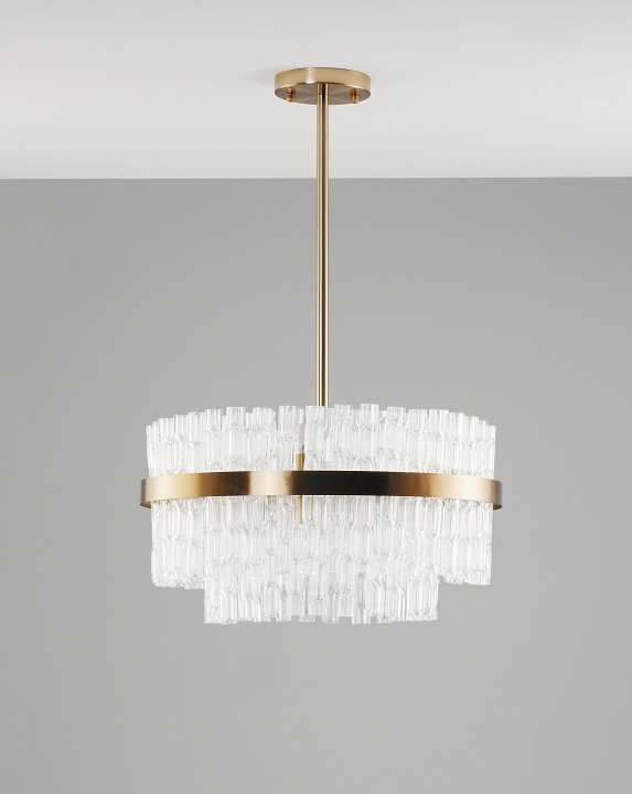 Люстра на штанге moderli crumbly v10260-pl