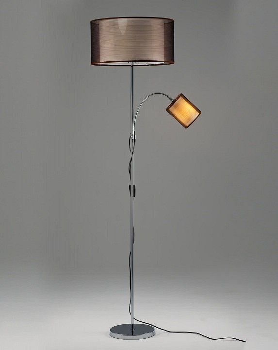 Торшер с подсветкой moderli room v10625-2f