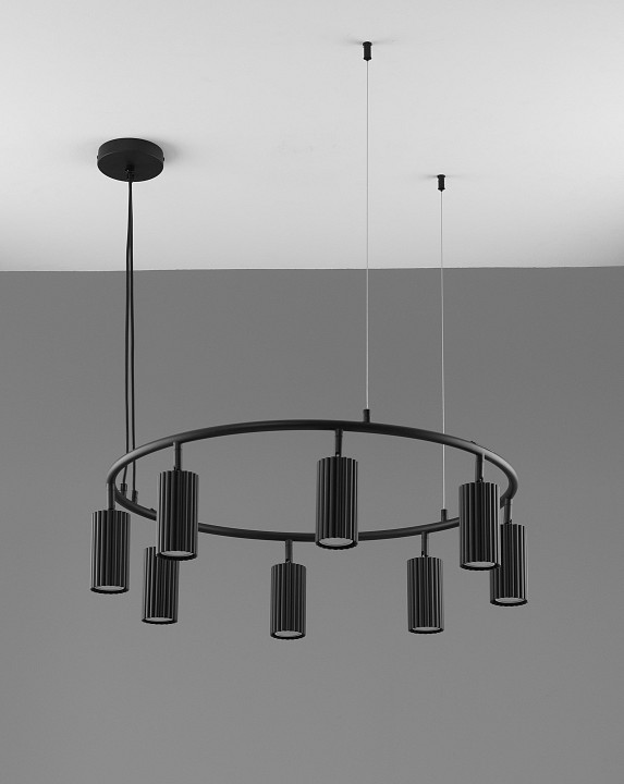 Подвесная люстра moderli  v11895-8p