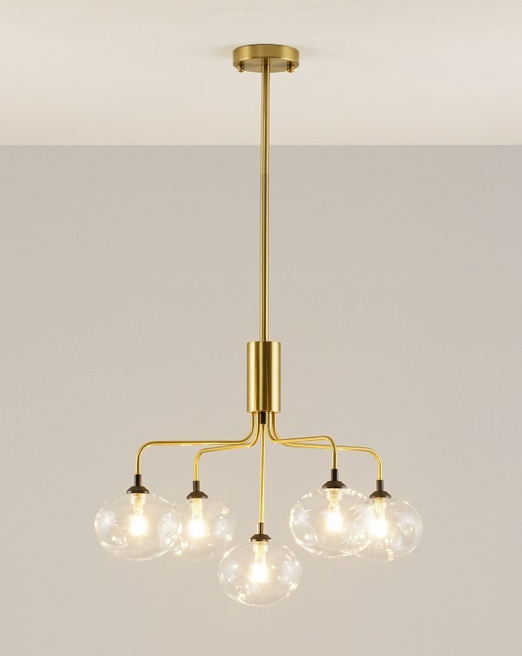 Люстра на штанге moderli santa v2191-p