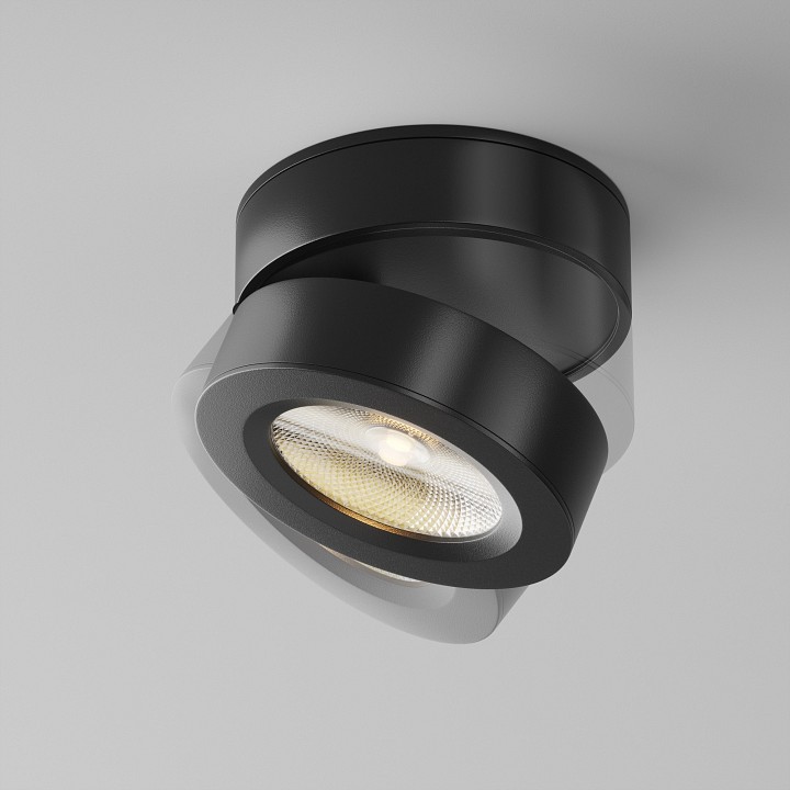 Накладной светильник maytoni technical magic c022cl-7w3k-b-1
