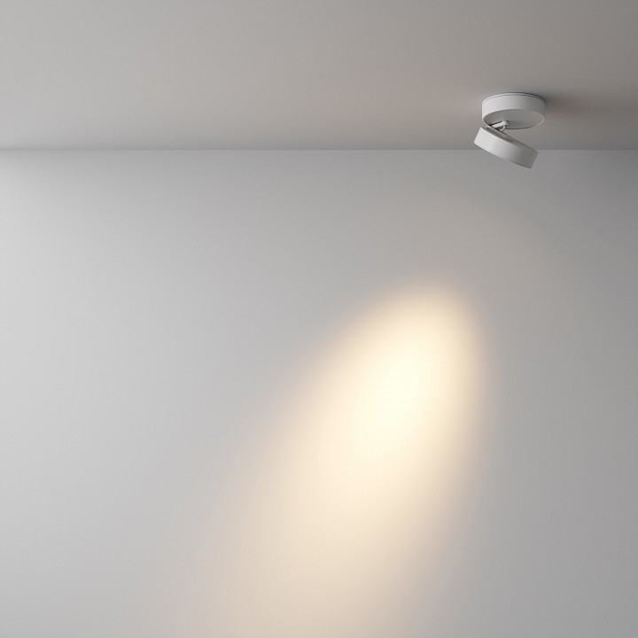 Накладной светильник maytoni technical magic c022cl-7w3k-w-1