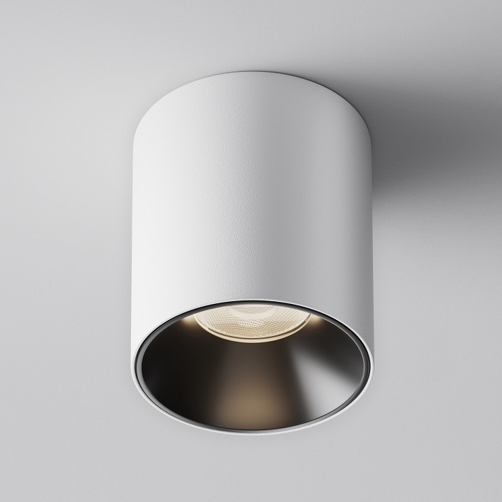 Накладной светильник maytoni technical alfa led c064cl-12w4k-rd-wb