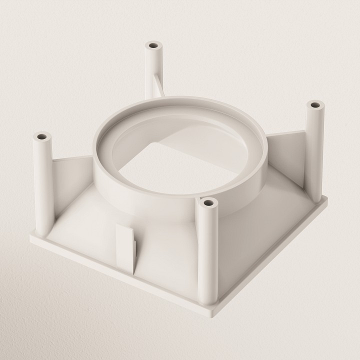 Рамка на 1 светильник maytoni technical alfa led c065-01w