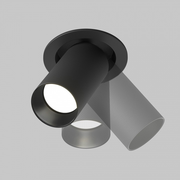 Встраиваемый светильник на штанге maytoni technical artisan c081cl-01-gu10-b