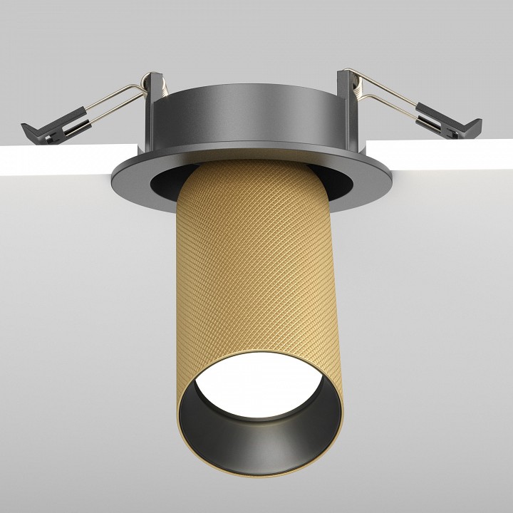 Встраиваемый светильник на штанге maytoni technical artisan c081cl-01-gu10-mg