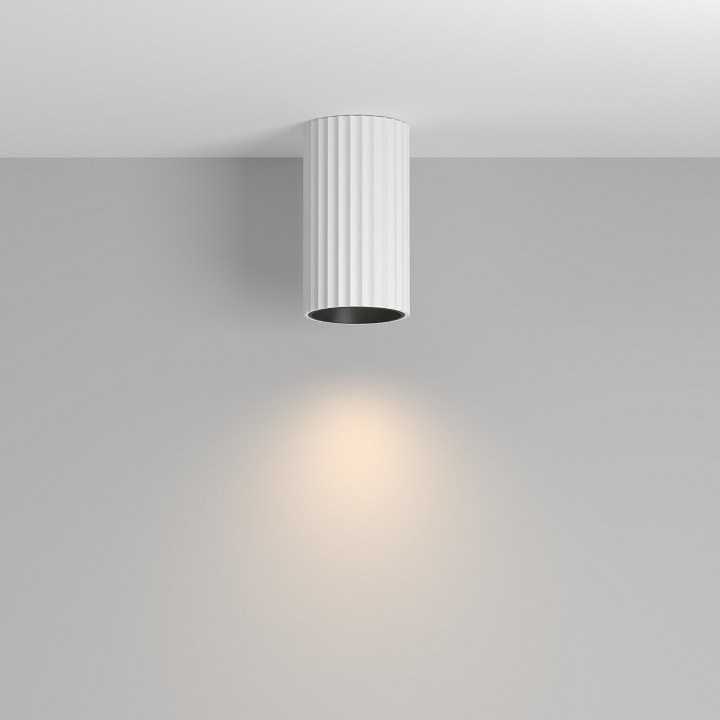 Накладной светильник maytoni technical calipso c106cl-01-gu10-w