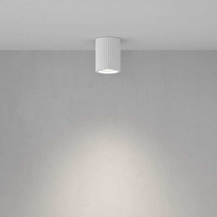 Накладной светильник maytoni technical conik gyps c121cl-gu10-w