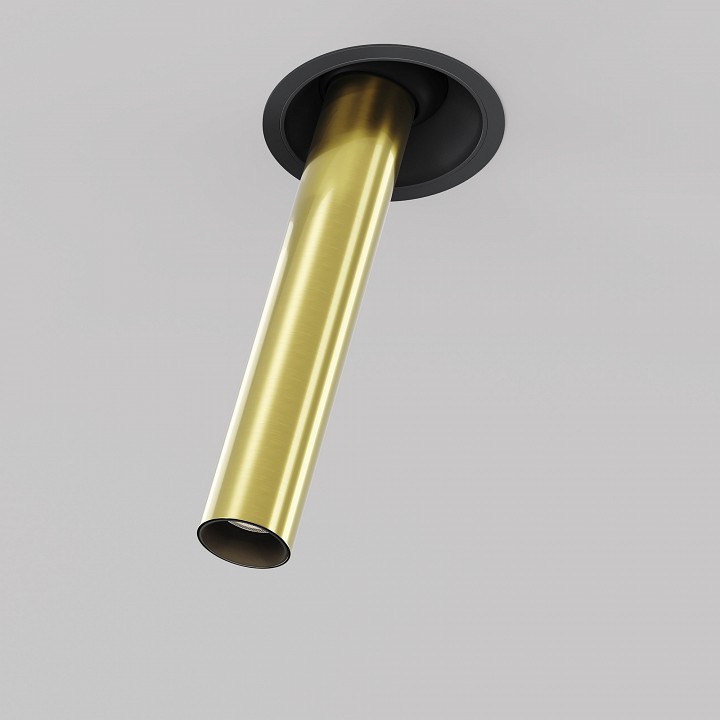 Встраиваемый светильник maytoni technical focus t c140rs-l300-7w3k-bbs