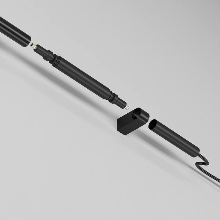 Заглушка для модуля maytoni technical accessories for system axity ca003ec-b