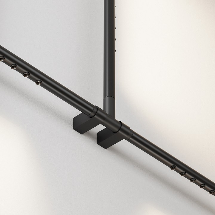 Соединитель t-образный для модульных светильников maytoni technical accessories for system axity ca007tc-b