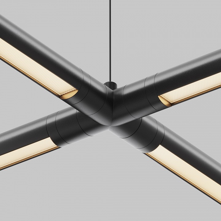 Соединитель x-образный для треков maytoni technical  ca017tx-b